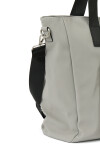 Bolso de nylon Gris
