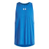 UA BASELINE COTTON TANK-RED BLU-402