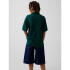 SS PIQUE POLO RELAXED SUM26 GREEN PINE