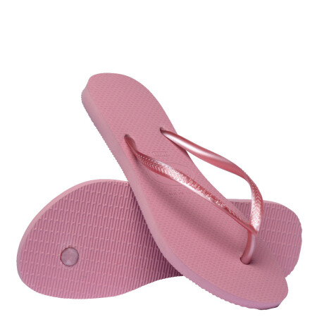 Sandalias de Mujer Havaianas SLIM Rosa - Dorado