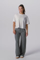 Polo Cotton Boxy Tee Mujer Green Abyss