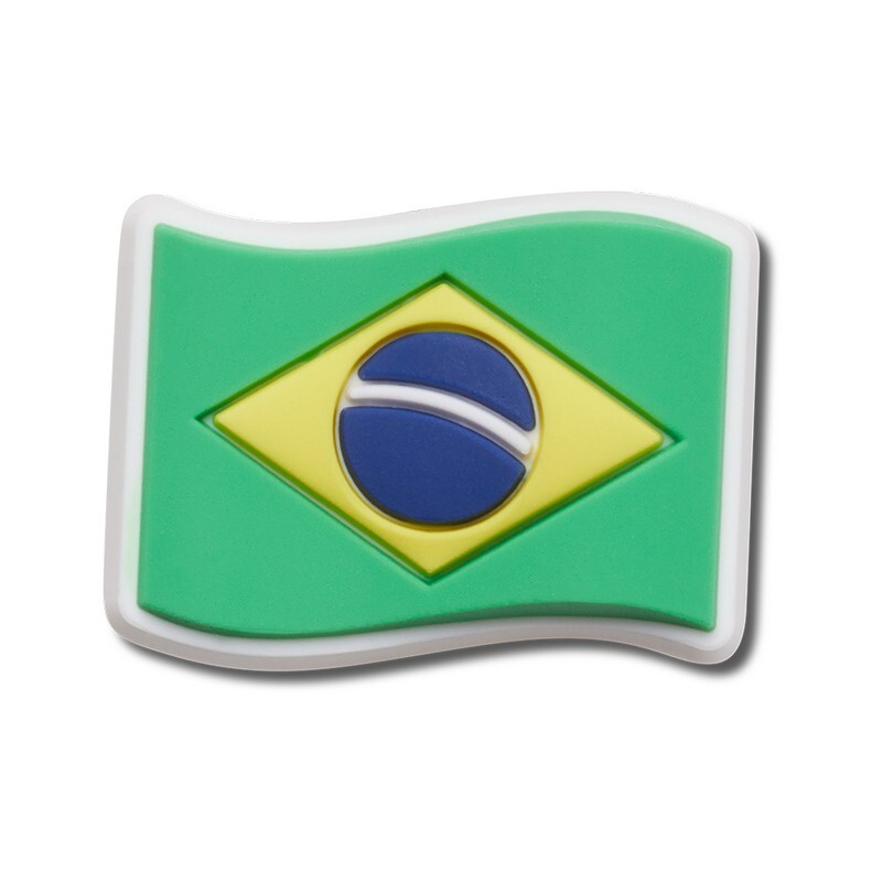 Jibbitz™ Charm Brasil Flag Multicolor
