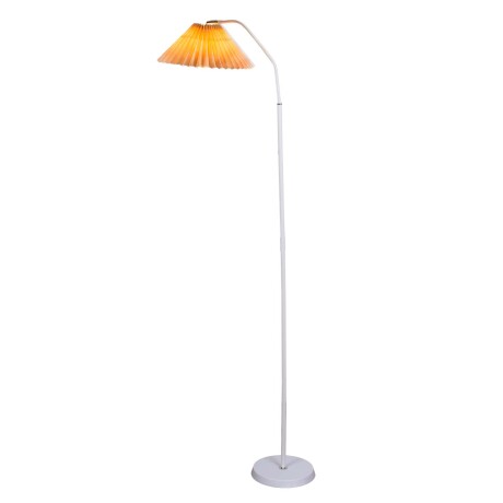 LÁMPARA DE PIE METAL-Y-TELA BLANCO XYF8072