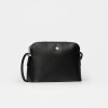 Bandolera Dyna en efecto cuero Negro