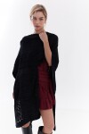 Ruana Shimmer Negro