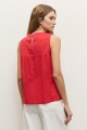 Blusa bordada rojo
