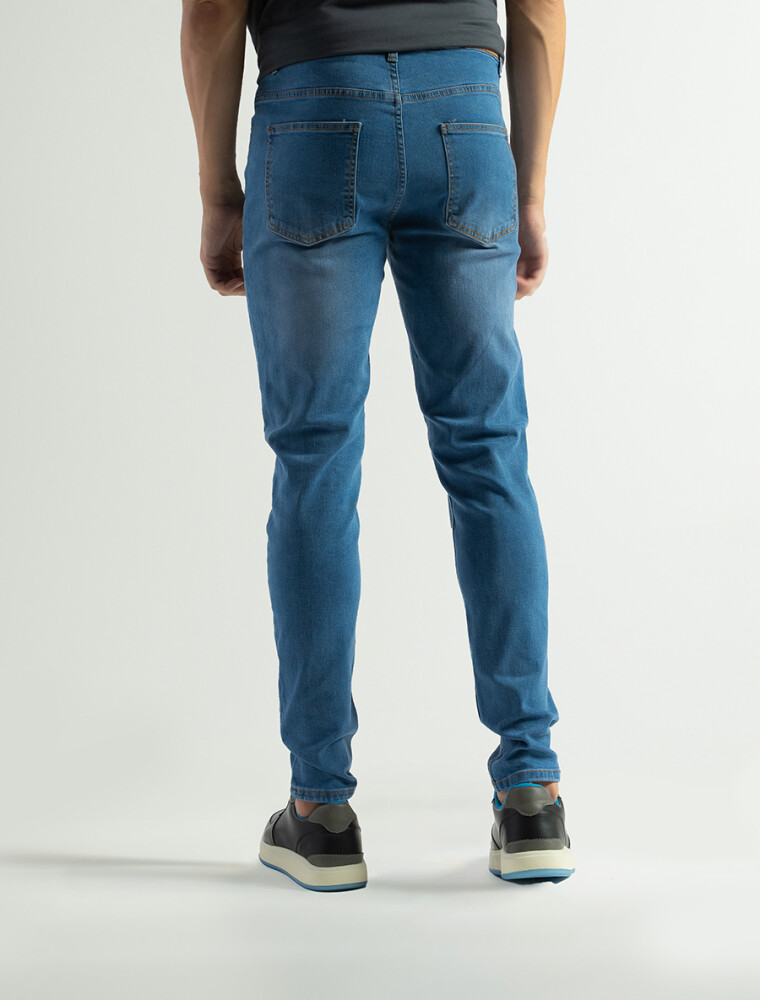 Jean Forum Slim Fit Largo 32 Azul