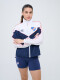 Campera Sky Nacional Mujer Azul Marino, Blanco