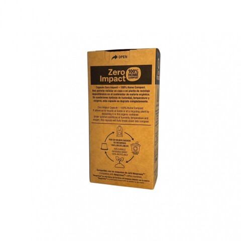 CÁPSULAS CAFÉ FUERTE ZERO IMPACT X 10 U Unica