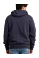Campera O'Neill Full Zip Leather Patch Azul
