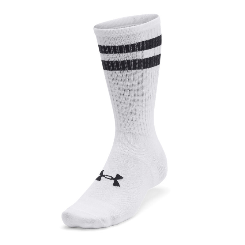 UA Essential 6pk Crew-WHT WHT-101
