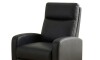 Butaca 1 Cuerpo Tela Repelente al Agua Living - Barrel Negro Cuerina