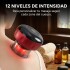 Masajeador Eléctrico Ventosa Vacío Recargable Terapeutico Color Rojo