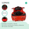 Auto a Batería Modelo Rindt con control remoto Rojo