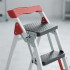 Escalera Metálica Plegable 4+1 Con Plataforma Zln1659 ESCALERA ZILAN ZLN1659