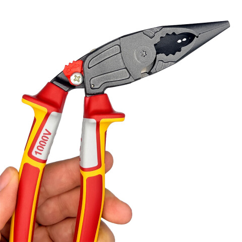 Pinza curva multifunción 1000V 200mm FE9222