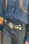 Rastra Belt Negro