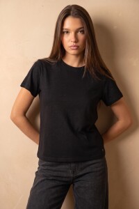 Remerón Brillos Viscosa Negro