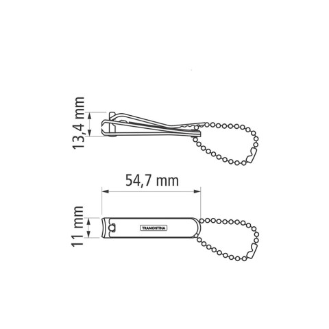 Cortauñas chico con lima -TRAMONTINA TN8881