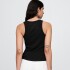 INTL SL MOD RIB HALTER LOGO BLACK