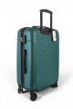 Valija mediana ABS (fibra) de 24" Verde M