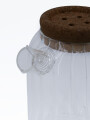 TETERA LISTRADA TAPA BOTON TRANSPARENTE