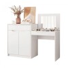 Escritorio Tocador 1 puerta 1 cajón - Trend Blanco
