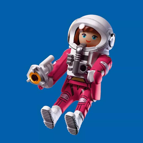 Astronauta Mujer Playmobil 16 Piezas U