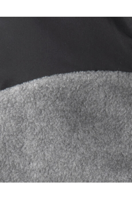 Campera de polar, diseño colorblock. Talles 2-5T Sin color