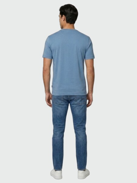 BOSS - Remera Thompson 01 Celeste