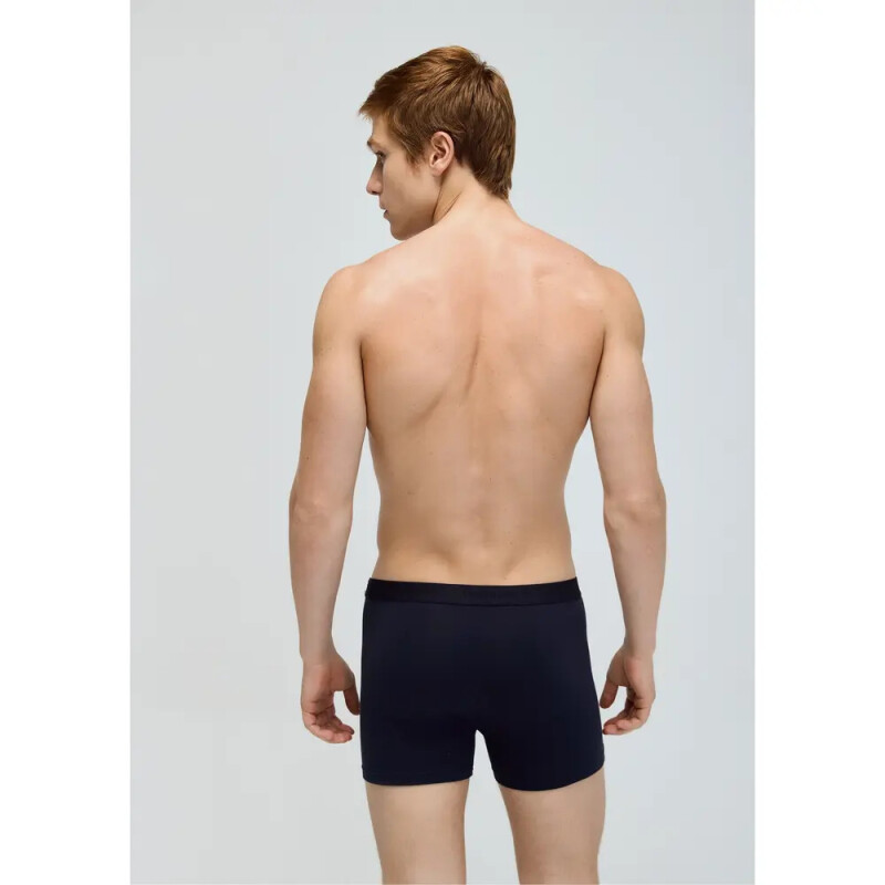 CUECA BOXER MASC AZUL ESCURO