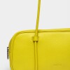 Cartera al hombro Horizon en cuero graneado Lima
