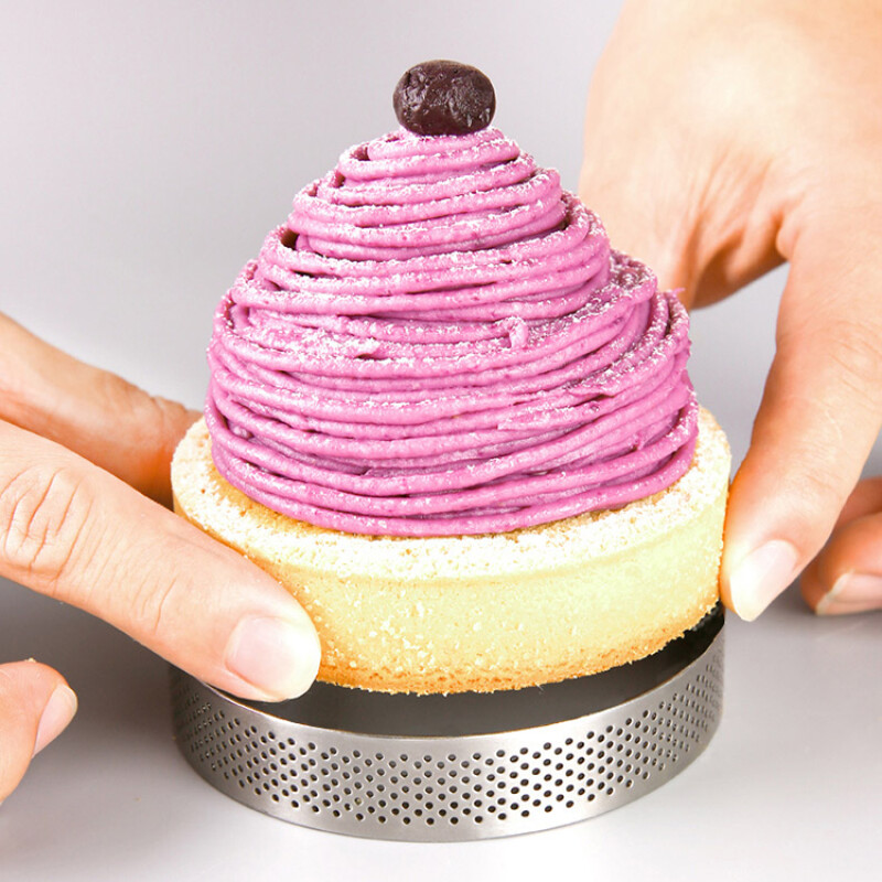 Molde Tartera Microperforada Acero Inoxidable Molde Tartera Microperforada Acero Inoxidable