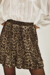 Falda Pleats Wild Negro