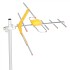 Antena Digital Exterior Soporta Full Hdtv 1080p Tv Canales Color Blanco