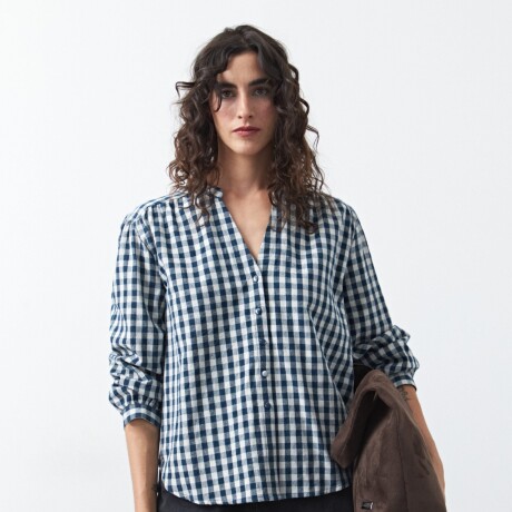 CAMISA CHER Azul Oscuro