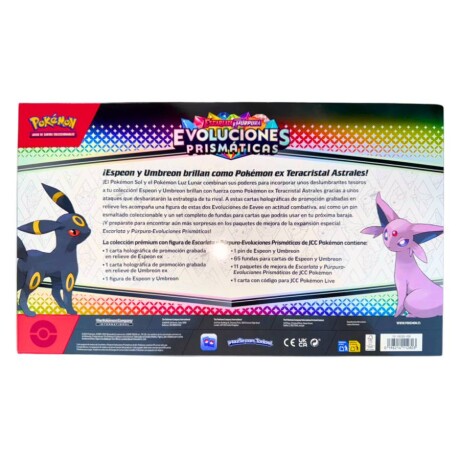 Pokémon Colección Prémium con Figura - Evoluciones Prismáticas Pokémon Colección Prémium con Figura - Evoluciones Prismáticas