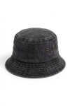 Gorro bucket washed negro