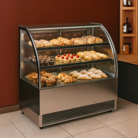 Vitrina Refrigerada Curva 520 Litros 150 x 70 x 120 cm Vitrina Refrigerada Curva 520 Litros 150 x 70 x 120 cm