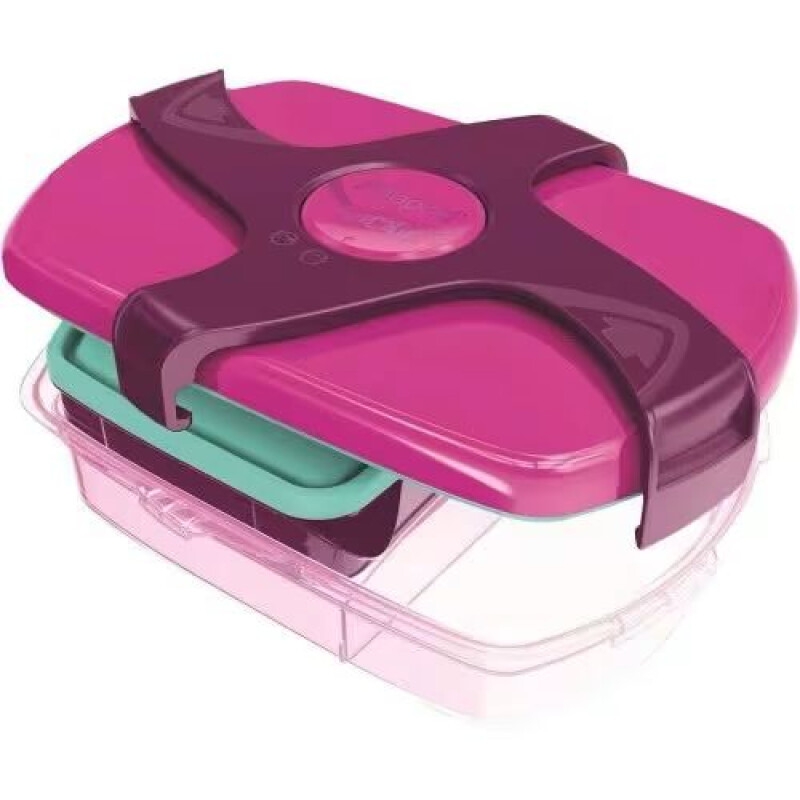 Vianda Tupper Escolar Infantil 1.4L Anti Derrame - Rosado Vianda Tupper Escolar Infantil 1.4L Anti Derrame - Rosado