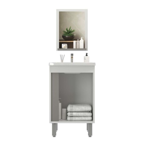 MUEBLE DE BAÑO MDF BLANCO CLOUD