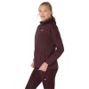 Casacas Running Road Packable Jacket Mujer Dark Currant