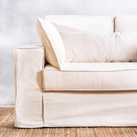 Sillón Garda 2 Cuerpos Crudo U