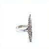 Anillo Trilogy-Plata 925 Antigua Ajustable-Piedra Nacar-AN3378 conpiedra