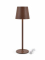LAMPARA SOMBRERO MARRON