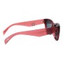 Lentes De Sol Anitta Cuadrado Negro/Cherry