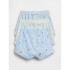 V-3PK SHORT SERENE BLUE