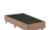Base Sommier 1 Plaza - Mannes Beige