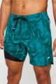 Short The 7 One Short (Lined) Hombre Green Abyss Matrix