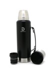 Termo 1.3 L doble Acero - Discovery Negro